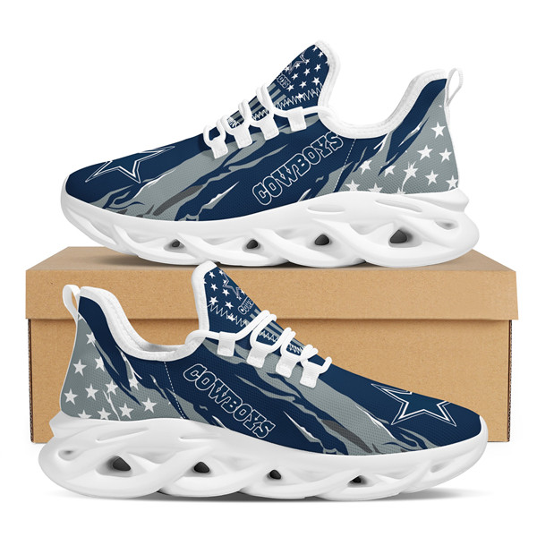 Men's Dallas Cowboys Flex Control Sneakers 010